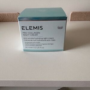 ELEMIS Pro-Collagen Night Cream in Blue and White